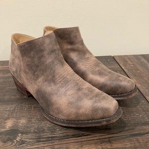 COPY - Roper 8.5 leather brown ankle boots booties nice!